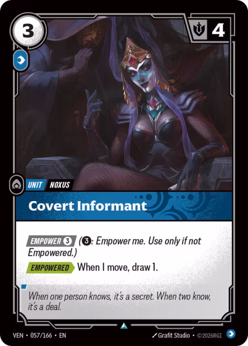 Covert Informant - Vendetta Riftbound Spoiler