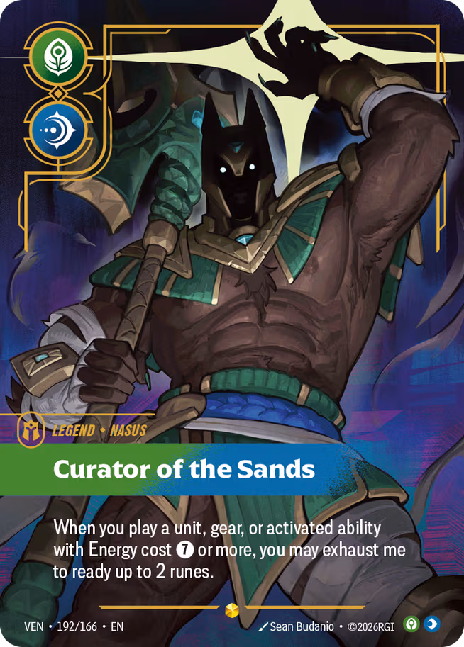 Curator of the Sands 2 - Vendetta Riftbound Spoiler