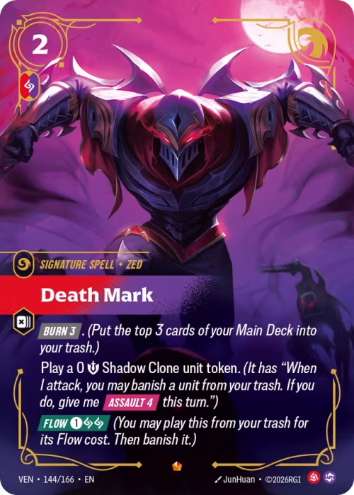Death Mark - Vendetta Riftbound Spoiler