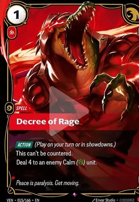 Decree of Rage