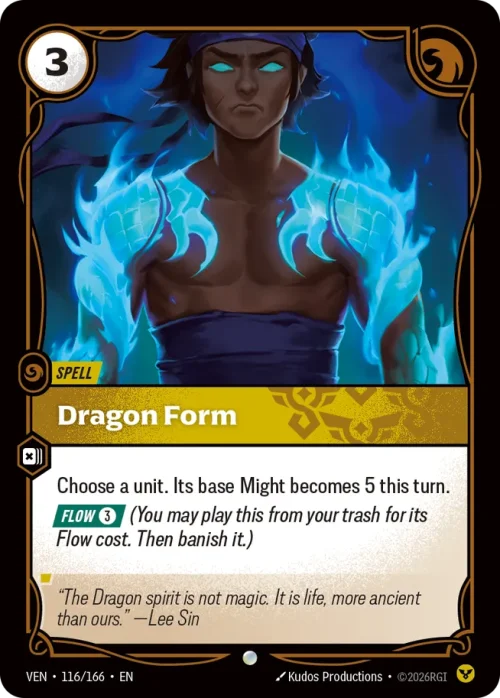 Dragon Form - Vendeta Riftbound Spoiler