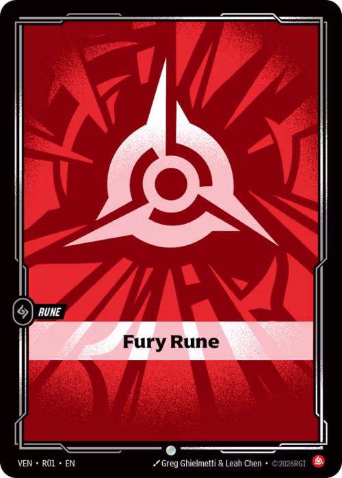 Fury Rune - Vendetta Riftbound Spoiler
