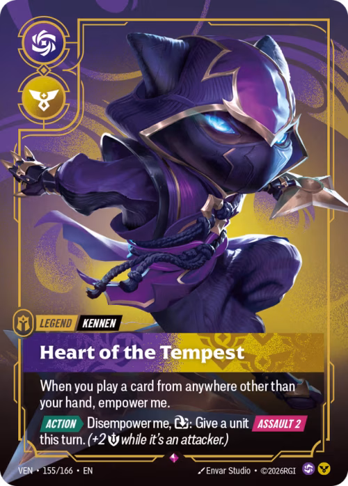 Heart of the Tempest - Vendetta Riftbound Spoiler