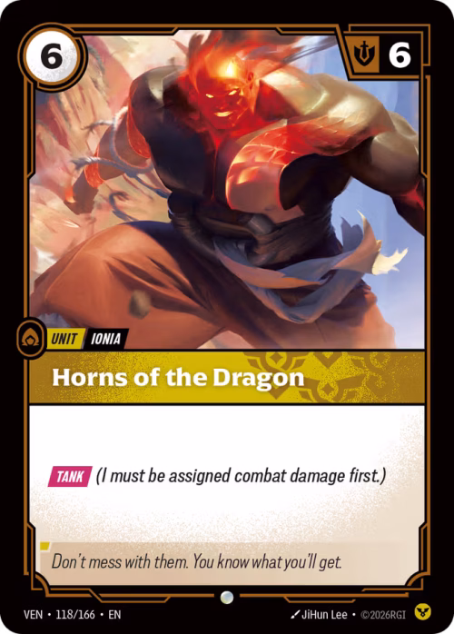 Horns of the Dragon - Vendetta Riftbound Spoiler