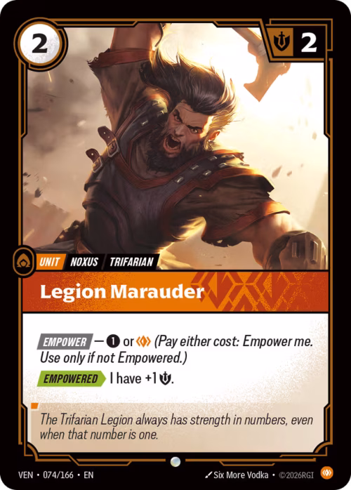 Legion Marauder - Vendetta Riftbound Spoiler