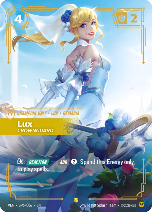 Lux, Crownguard - Vendetta Riftbound Spoiler