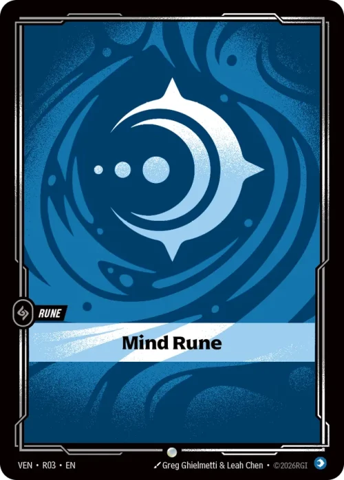 Mind Rune - Vendeta Riftbound Spoiler