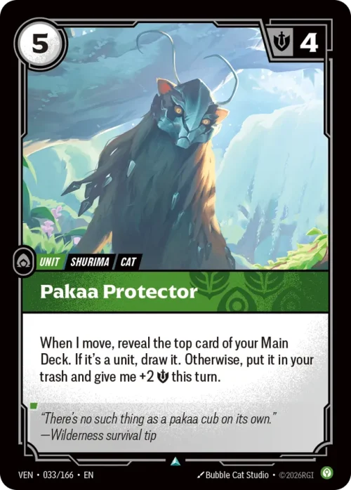 Pakaa Protector - Vendeta Riftbound Spoiler