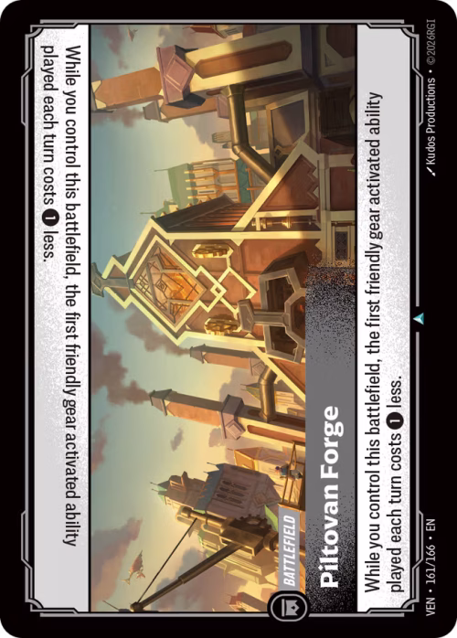 Piltovan Forge - Vendetta Riftbound Spoiler