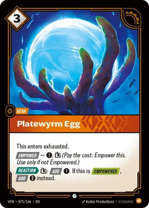 Platewyrm Egg - Vendeta Riftbound Spoiler