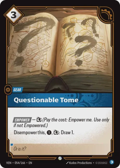 Questionable Tome