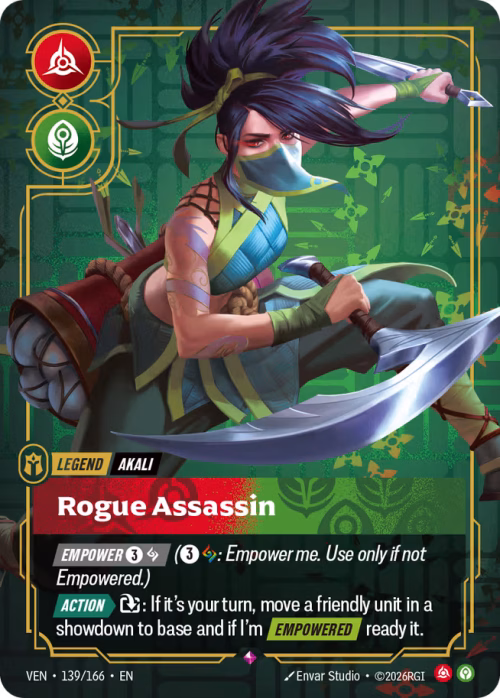 Rogue Assassin - Vendetta Riftbound Spoiler