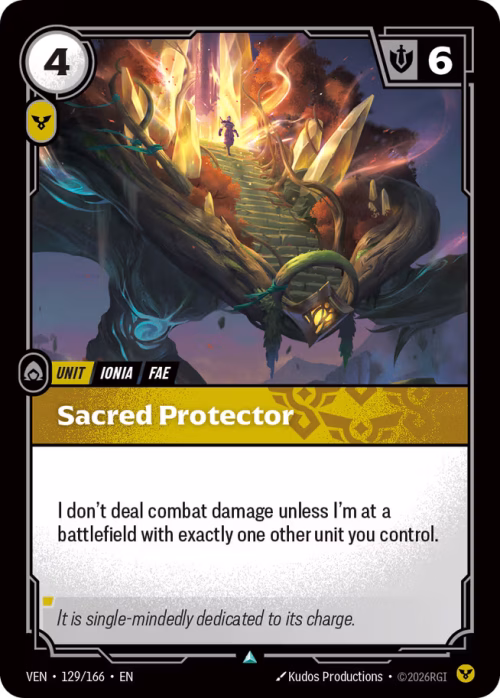 Sacred Protector - Vendetta Riftbound Spoiler