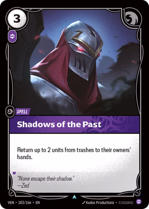 Shadows of the Past - Vendetta Riftbound Spoiler