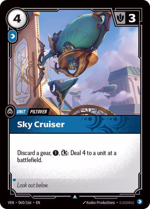 Sky Cruiser - Vendetta Riftbound Spoiler