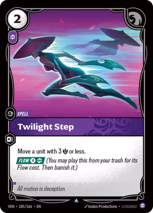 Twilight Step - Vendetta Riftbound Spoiler