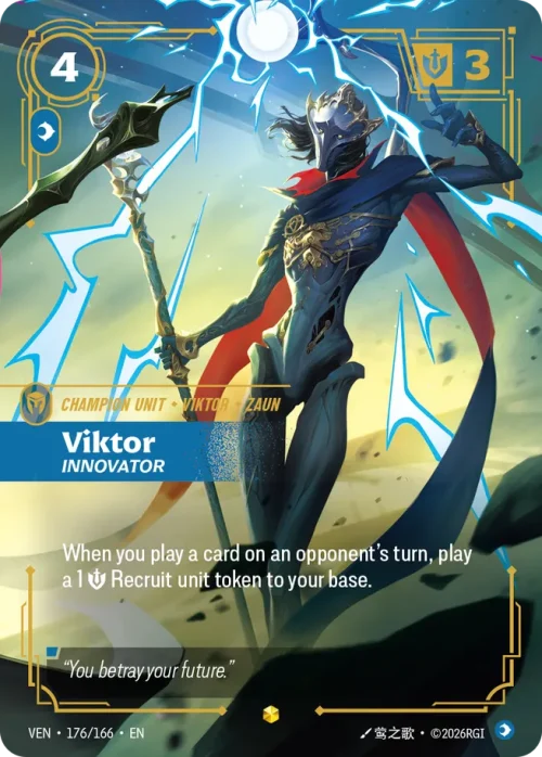 Viktor, Innovator - Vendeta Riftbound Spoiler