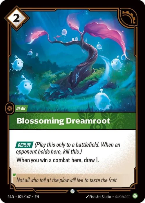 Blossoming dreamroot