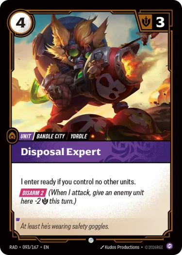 Disposal Expert - Riftbound Radiance Spoiler
