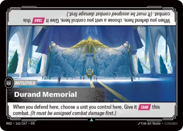 Durand Memorial - Riftbound Radiance Spoiler