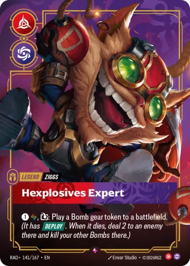 Hexplosives Expert - Riftbound Radiance Spoiler