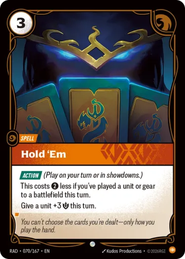 Hold 'Em - Riftbound Radiance Spoiler