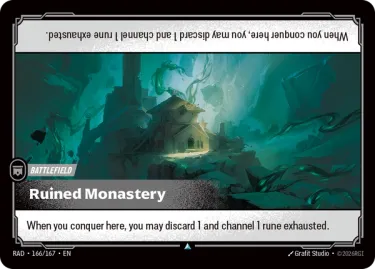 Ruined Monastery - Riftbound Radiance Spoiler