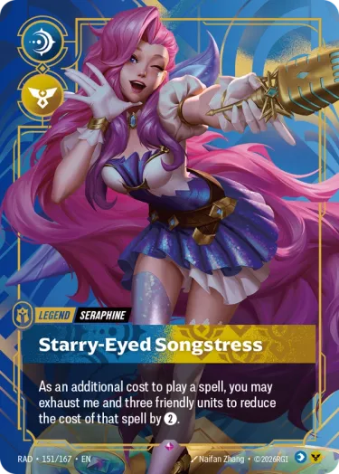 Starry-Eyed Songstress - Riftbound Radiance Spoiler