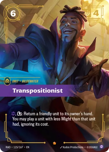 Transpositionist - Riftbound Radiance Spoiler
