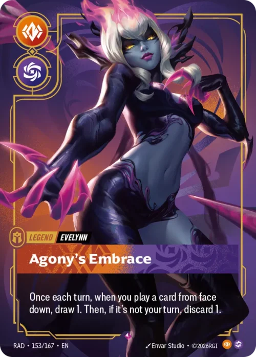 Agony's Embrace - Riftbound Radiance Spoiler