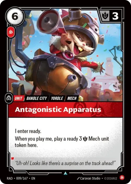 Antagonistic Apparatus - Riftbound Radiance Spoiler