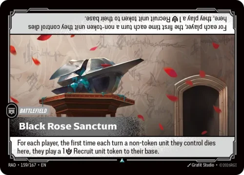 Black Rose Sanctum - Riftbound Radiance Spoiler