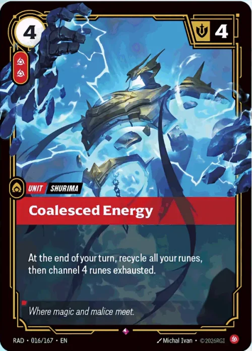 Coalesced Energy