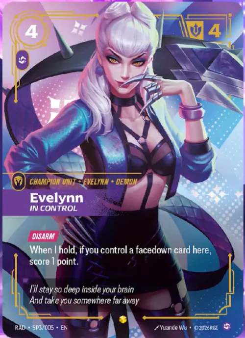 Evelynn, In Control