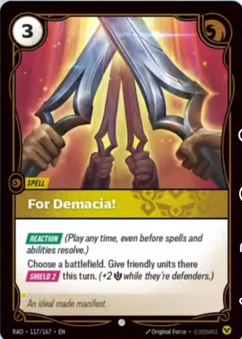 For Demacia!