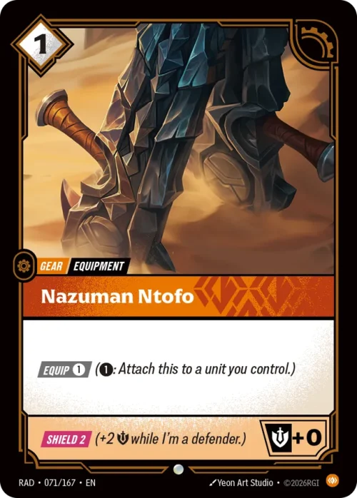 Nazuman Ntofo - Riftbound Radiance Spoiler