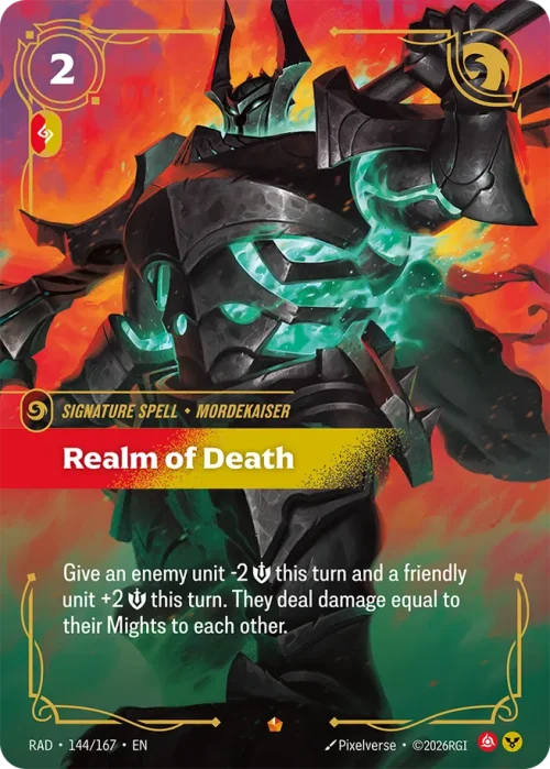 Realm of Death - Riftbound Radiance Spoiler