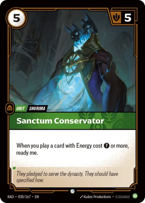 Sanctum Conservator - Riftbound Radiance Spoiler