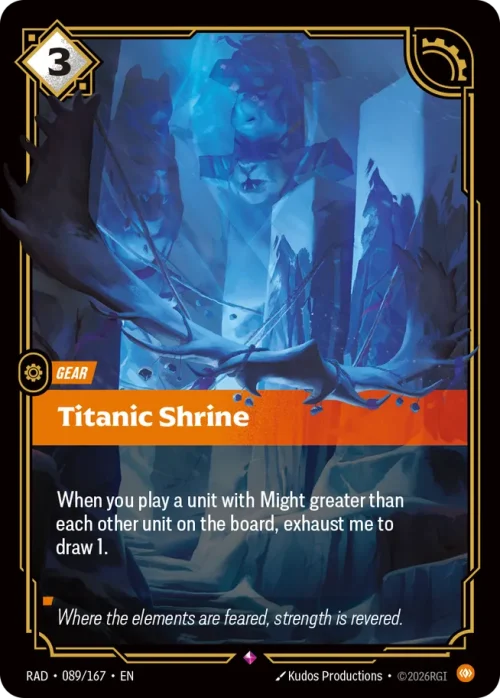 Titanic Shrine - Riftbound Radiance Spoiler