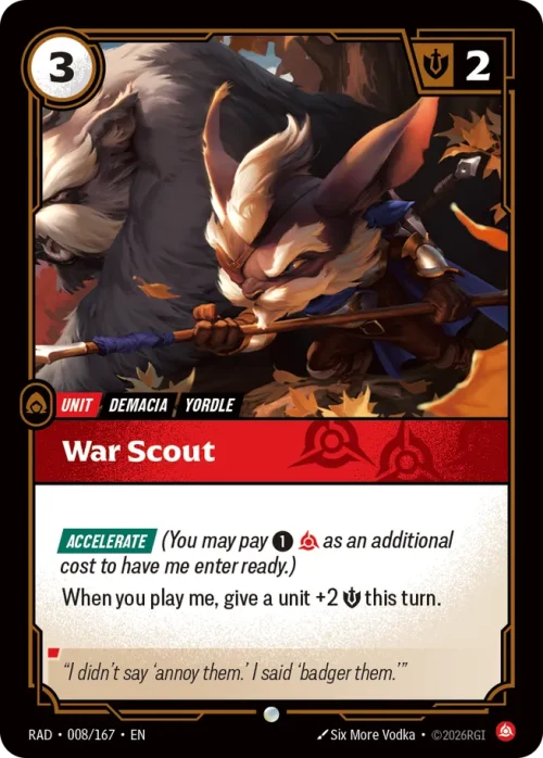 War Scout - Riftbound Radiance Spoiler